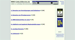 Desktop Screenshot of nwo-links.killerzins.de